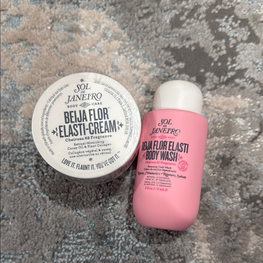 Sol de Janeiro Beija Flor Elasti-Cream and Body Wash Set